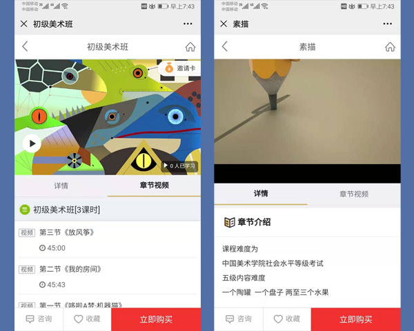 在線教學(xué)視頻課程